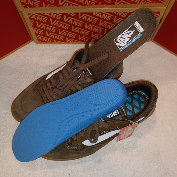 Vans Men's 7/Women's 8.5 Ave Pro Skate Low Top Sneakers Canteen Gum VN0A4BT72KR - Picture 4 of 12